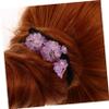 WRITWAA Unique Petal Hairpin Hair Sticks for Buns Hair Braiding Tool Bun Accessories for Women view 4