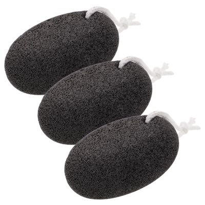 AUTSUPPL 3pcs Natural Pumice Stone for Feet Pedicure Tools for Hard Skin Removal Exfoliating Foot File for Smooth Skin for Home and Salon Use