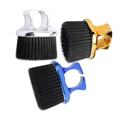 Mikinona 3pcs Men's Grooming Tool Set Barber Brush Beard Styling Brush Neck Duster Hair for Men Barber Shaving Cleaning Neck Duster Set
