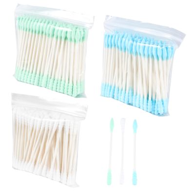 ELAYARD Double- Cotton Swabs Disposable Cosmetic Cleaning Sticks for Makeup Application Removal Gentle Lint Ultra Absorbent Cotton for -ups Sticks Total