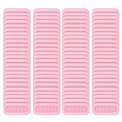 100Pcs Practical Eyelash Glues Holder Tray Professional Silicone Makeup Tool For Lash Extensions And Beauty Supplies
