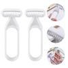 AUTSUPPL 2pcs Portable Body Hair Trimmer for Women Effortless Leg and Underarm Hair Removal Tool Travel-Friendly Beauty Care Razor with Smooth for Wet Shaving view 4