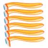 PartyKindom 6-in-1 Hair Removal Razor Body Hair Trimmer Shaver Safe Comfortable for Arms Legs Privates Random Color view 1