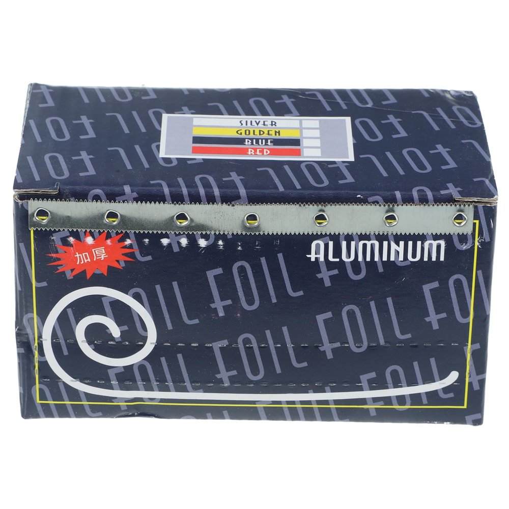 Salon Tin Foil Roll for Hair Highlighting and Nail Use, 0.03cm