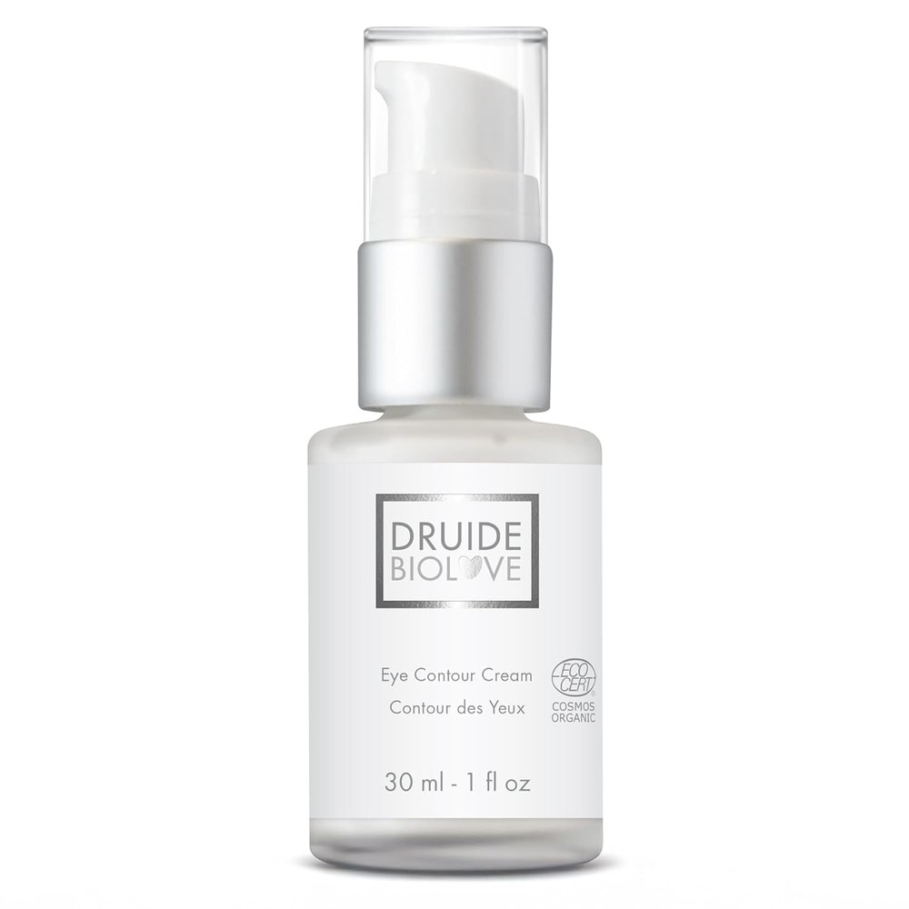 BioLove Cream Organice Contour Eye Cream, Reduce Signs of Fatigue, Revitalize Skin Care , Reduce Wrinkles Moisturizing Hyaluronic Care Acid Treatment Organice Eye Cream, 30 ml Size Made in Canada