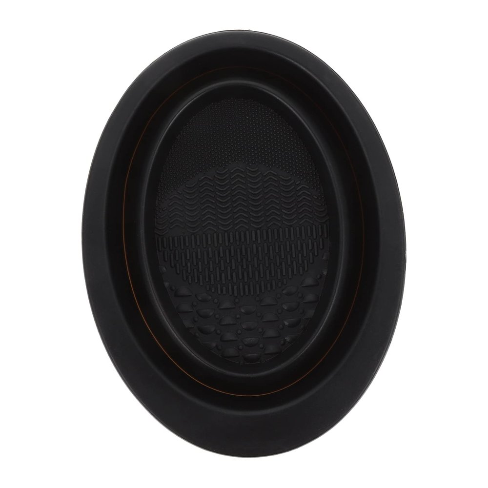 CTIRCHIU Silicone Makeup Brush Pad and Rinsing Bowl Handheld Cleansing Scrubber for Washing for Home and Travel Use and Flexible Design