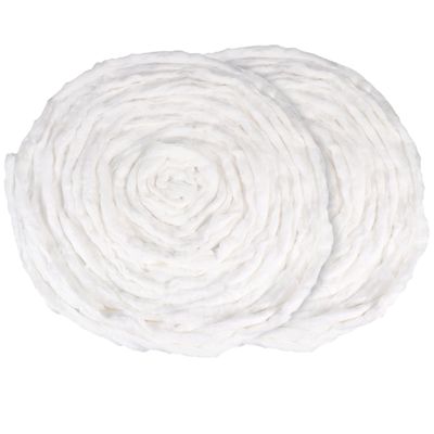 PartyKindom Cotton Strip for Perm 2 Bags of Large Cotton Rounds for Beauty Makeup Nail Art