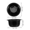 Didiseaon Men Reusable Plastic Shaving Bowl Ergonomic Soap Cup for Wet Shaving Lightweight Travel-friendly Mug for Men Accessories for Daily Grooming view 2