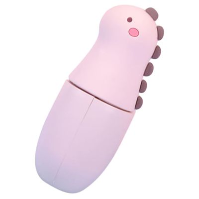 WRITWAA 1pc Cartoon Dinosaur Nanometer Facial Steamer USB Rechargeable Mist Sprayer for Hydrating Skin Portable Humidifier Easy to Use for Home and Travel