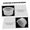 BATHVEVE Wax Melting Machine Silicone Bowl Wax-bean Bowl Melting Container for Diy Beauty Salon view 3