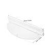 Didiseaon Acrylic Hair Extension Display Rack Stand Braiding Rack for Hanger Dustproof Hair Extensions Holder view 2