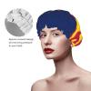 Arizona State Flag Print Bath Hair Cap Double Layer Shower Cap For Women And Men Reusable Lightweight Soft view 4