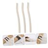 CALLARON 3pcs Travel Eyebrow Razors Men Eyebrow Trimmer Scissors Stainless Steel Brow Shaver Beauty Tools view 3