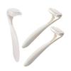 Ipetboom 3pcs Women's Travel Razor Manual Shave Knife Compact Facial Hair Remover for Underarms Intimate Areas Reusable Face Hair Trimmer Remover for Men Women view 1