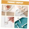 Ipetboom 3pcs Women's Travel Razor Manual Shave Knife Compact Facial Hair Remover for Underarms Intimate Areas Reusable Face Hair Trimmer Remover for Men Women view 3