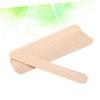 ABOOFAN Kit 100pcs Unhairing Tool Cosmetic Scraper Beauty Care Rod Tongue Spatula Natural Wood Stick view 3