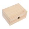 GANAZONO Wooden Storage Box Compartmentalized Organization Lattice Design Christmas for Teen Girls Holder for Home Use view 1