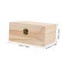 GANAZONO Wooden Storage Box Compartmentalized Organization Lattice Design Christmas for Teen Girls Holder for Home Use view 2