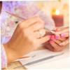 GALPADA Cuticle Pusher Nail Pusher Cuticle Gel Polish Pusher Metal Cuticle Pusher Nail Art Tools view 2