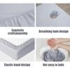 LDLCYCN Blue,190 * 70cm, Beauty Massage Bed Table Cover Elastic Spa Salon Couch Sheet Beauty Bed Cover with Hole Massage Table Fitted Sheet Full Wrap for Beauty Bed Tattoo Bed Washable view 4