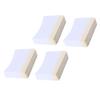 GALPADA 160pcs Bulk Makeup Remover Pads Cotton Eyelash Pads Arc-Shaped Makeup Cushions and Practical view 1