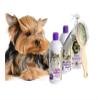 #1 All Systems Yorkie Grooming Kit, 5-Piece Set with Shampoo, Conditioner, Spray, Brush, Comb view 1