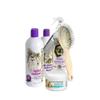 #1 All Systems Yorkie Grooming Kit, 5-Piece Set with Shampoo, Conditioner, Spray, Brush, Comb view 2