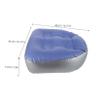 FRCOLOR 2pcs Inflatable Bathtub Cushion with Suction Cups Thickened Spa Seat Booster for Adults Non-Slip Hot Tub Seat Cushion Comfortable Bathing Experience view 2