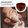 DECORNIJIA Wooden Shaving Soap Bowl Lathering Cup for Smooth Shave Gentle Cleansing Mug view 2