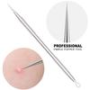 Azosowo 2-Pack Blackhead Remover Tools, Pimple Popper Tool Kit, Pimple Extractor Tools, Blackhead Extractor for Zit, Comedone, Acne, Whitehead - with Case view 4