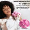 African Net Sponge Authentic - 2 Pieces Exfoliating Body Scrubber Bath Sponge Camellia&Green- Back Scrubber Washcloth for Shower - Real African Scrub Exfoliator Body Care Bathing Accessorie view 4