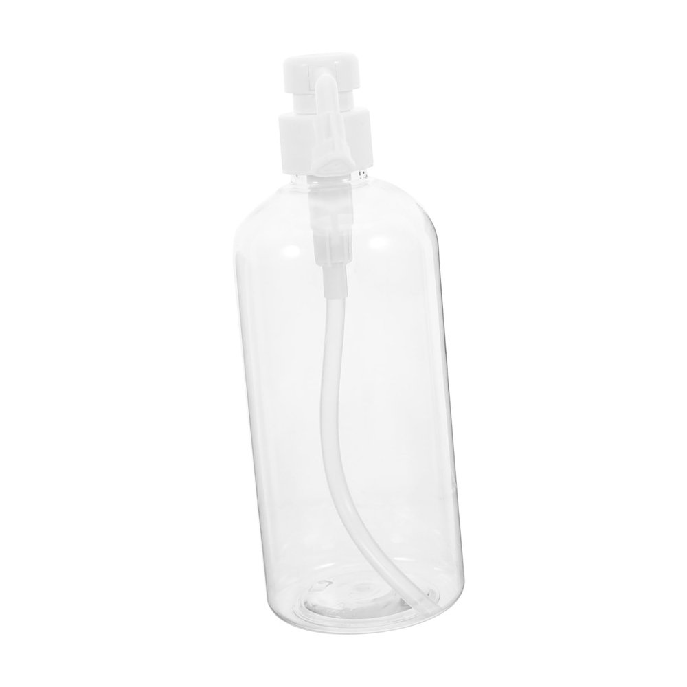 HEALLILY 2pcs Refillable Pump Bottle Lotion Dispenser Spray Pump for Shampoo Body Wash and Soap for Home and Travel Use