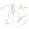 HEALLILY 2pcs Refillable Pump Bottle Lotion Dispenser Spray Pump for Shampoo Body Wash and Soap for Home and Travel Use view 4