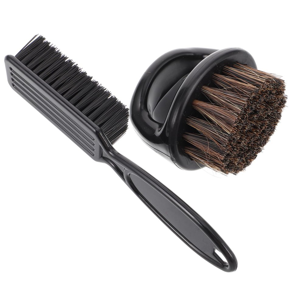 Happyyami Men's Grooming Kit Hair Brush Set Beard Brush for Men Scalp Scratcher Barber Knuckle Facial Hair Professional Barber Tools