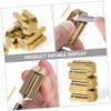 BAZEITFLOW 1Pc Brow Pencil Sharpener Multi Sided Cosmetic Tool for Makeup Pencils Precision Sharpener for Eyebrow and Eyeliner Pencils Essential Makeup Accessory view 3