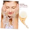 Beatifufu Wooden Face Washing Brush Gentle Skin Cleanser Face Scruber for Pores Sonic Facial Brush view 3