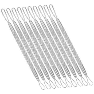 DEARMAMY 7pcs Double-Headed Pimple Tool Kit for Extraction Skin Care Tools for Face and Nose Cleaning