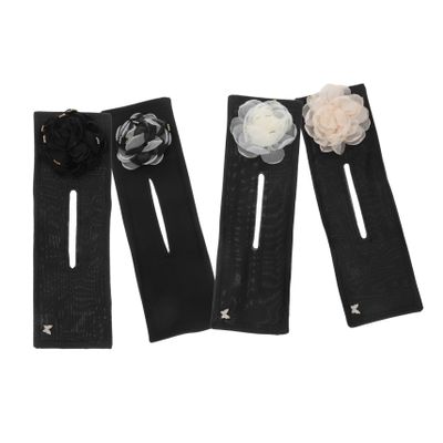 Beatifufu 4pcs Flower Hair Bun Maker Use Hair Styling Tool for Lazy Curler for Women for All Occasions