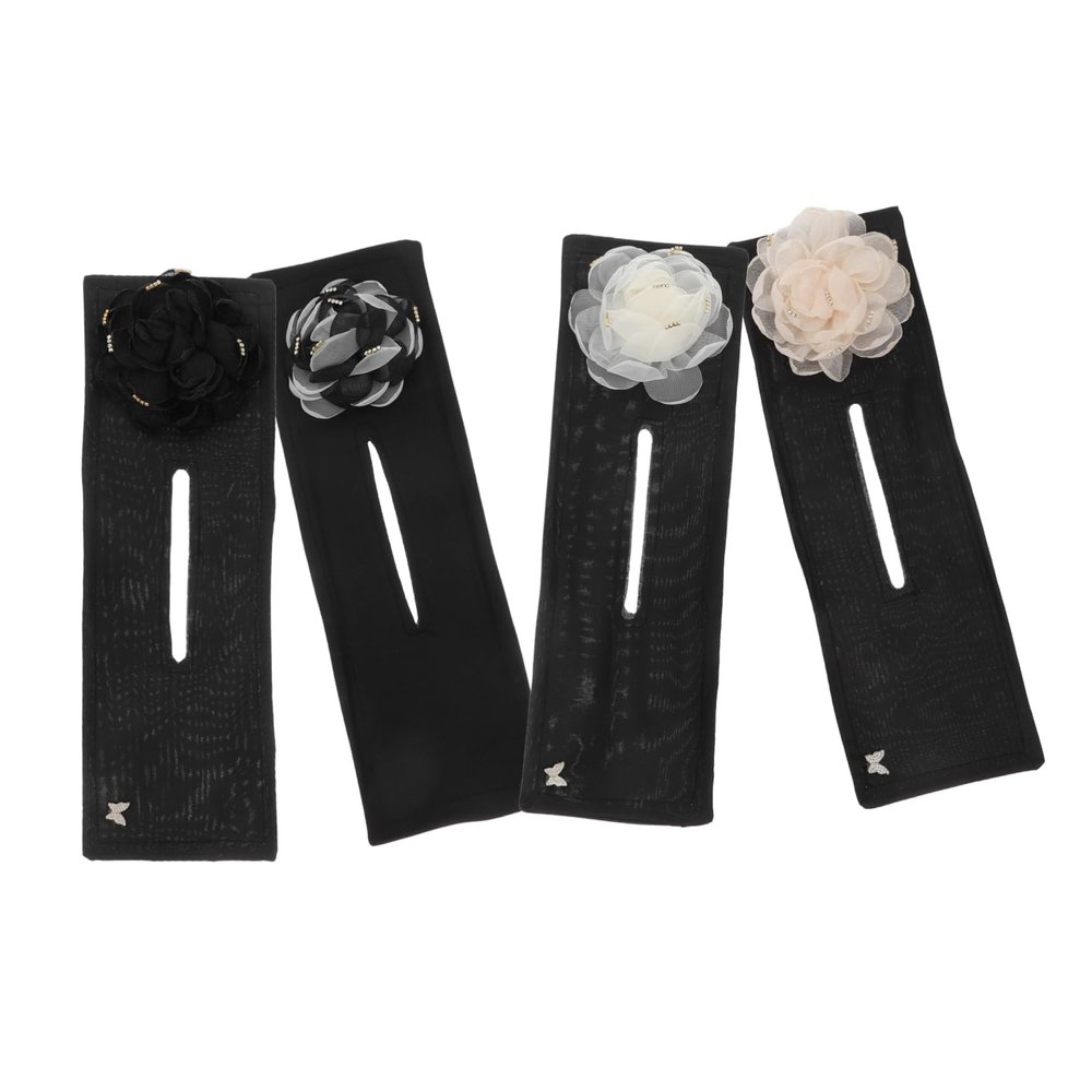 Beatifufu 4pcs Flower Hair Bun Maker Use Hair Styling Tool for Lazy Curler for Women for All Occasions