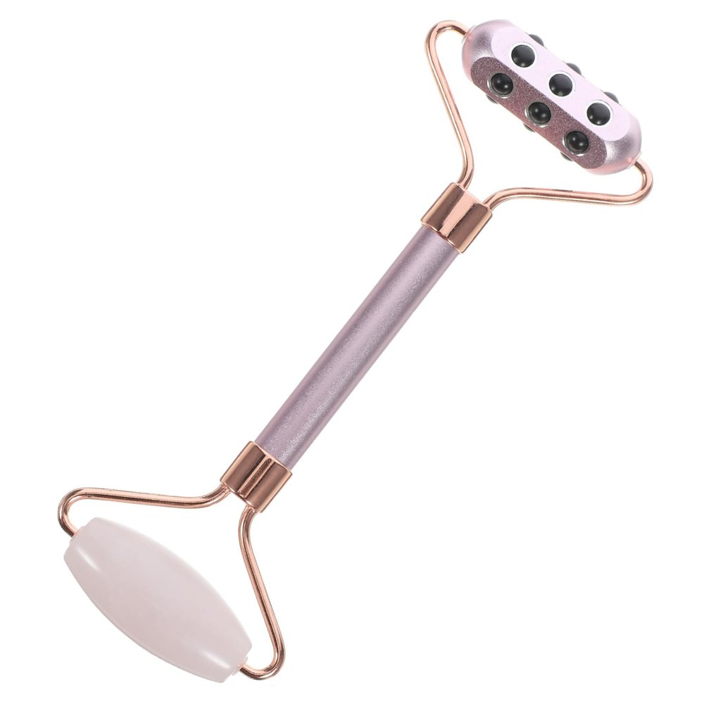 BATHVEVE Beauty Roller Stone Facial for Skin Revitalization Portable Face Roller for Daily Use Elasticity and for Relaxation and Pampering