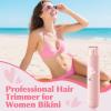 Bikini Trimmer for Women, 2 in 1 Electric Razor for Women Body Underarm Pubic Hair, Rechargeable LED Display Electric Trimmer view 2