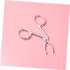 Baluue 2pcs Professional Eyebrow Tweezers Long Slanted Tweezers Stainless Steel for Women Brow and Facial Hair Removal view 2
