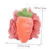 HONMEET 3pcs Flowers Exfoliating Shower Balls for Women Bath Body Scrubber for Washing Random Style view 2