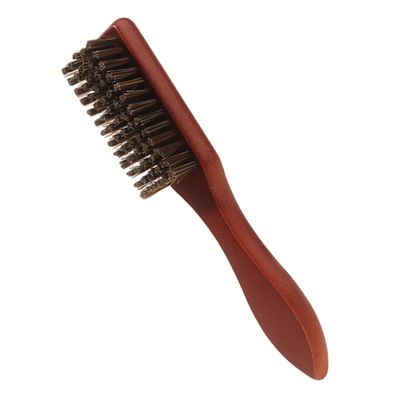 DECORNIJIA Beard Brush for Men Hair Cutting Tool Salon Duster Barber Shop Accessory Hair Brush Ergonomic Handle