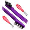 BATHVEVE 4pcs Hair Brush Cleaning Tools Comb Cleaners for Hair Washing Brush Cleaner Comb view 1