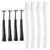 DEARMAMY 4sets Eyebrow Razor Kit for Women Portable Brow Trimmer Non-Slip Grip Facial Hair Removal Tool view 1