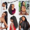 Wrap-Tie Volumizing Ponytail Extension - No Clip Adjustable Puffy Hairpiece, Thick Synthetic Hair Wrap for Instant Full Ponytail, Heat Resistant 24" (Light Blonde) view 4