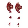 DECORNIJIA Japanese Style Hair Clip with Tassel Elegant Fan-shaped Hairpin for Women for Weddings Festivals Daily Wear and Special Occasions view 1