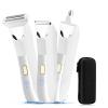 Manscape Body and Ball Trimmer for Men, 3-in-1 Pubic Groin & Nose Hair Trimmer, Ball Shaver & Body Groomer, Wet/Dry Electric Razors for Smooth Shaving, IPX7 Waterproof with Travel Case view 1
