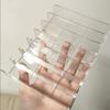 ArrErr 14 Slots Universal Multi Device Organizer Dock Space-Saving Acrylic Clear Multi Phone Stand Holder Divider for iPhone Portable External Hard Drive HDD Phone Cases External CD/DVD Drive view 3